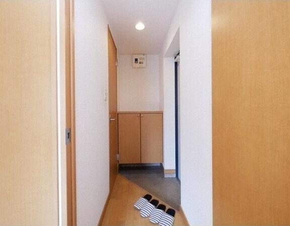 札幌市豊平区旭町マンション 玄関