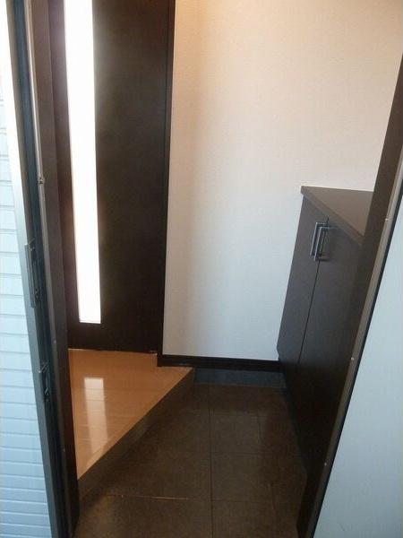 千歳市錦町アパート 玄関