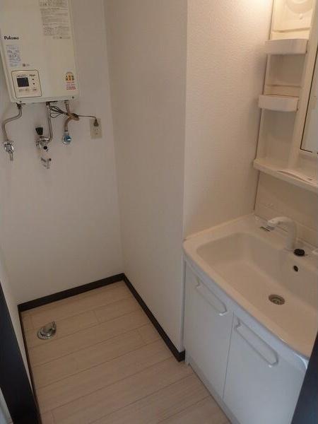 千歳市錦町アパート 洗面
