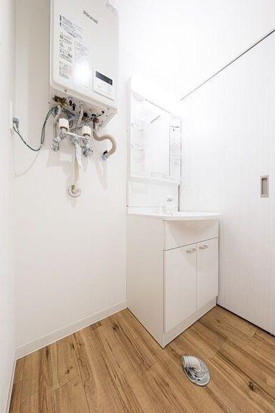 札幌市中央区南十条西マンション 洗面