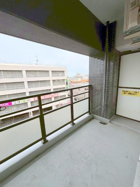 札幌市北区北三十九条西マンション バルコニー