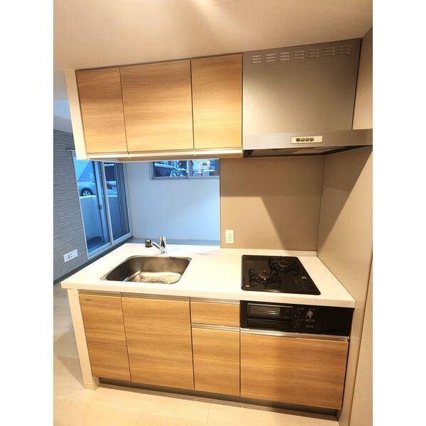 札幌市豊平区豊平四条マンション キッチン