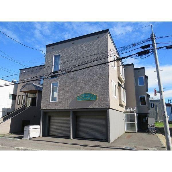 札幌市中央区南十三条西アパート 外観