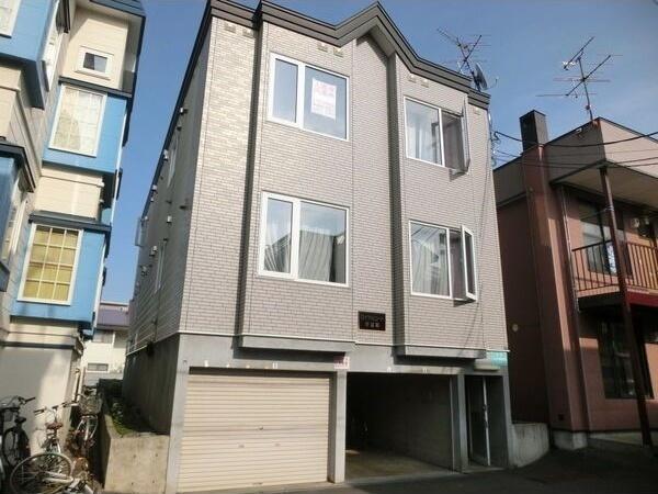 札幌市豊平区平岸二条アパート 外観