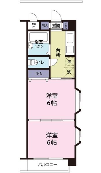 第5TASビル（301） 間取り図画像
