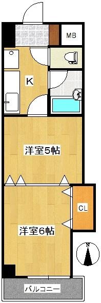 グレートパレス（403） 間取り図画像