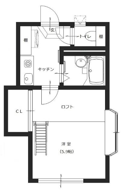 フォレスト桜ヶ丘（101） 間取り図画像