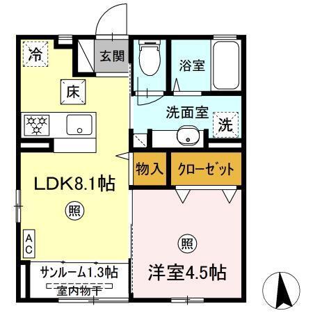  間取り図写真