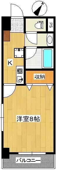 Plantier（407） 間取り図画像