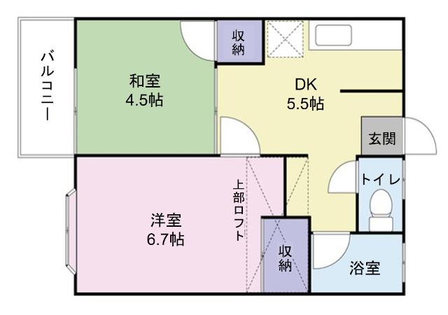 ロフト付き