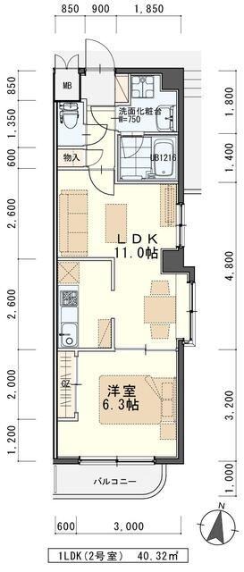  間取り図写真