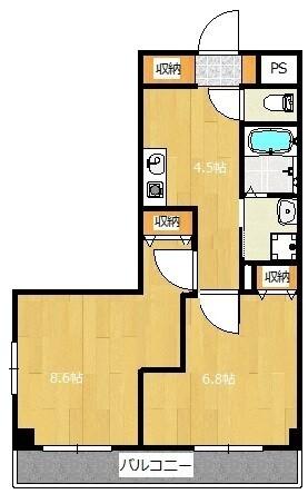 ARCA泉ヶ丘ビル（401） 間取り図画像