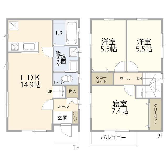 シティコート長町南１０１（1） 間取り図画像