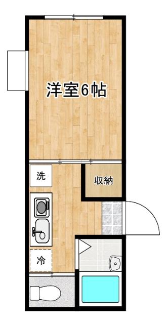 プランドビル銀杏町（402） 間取り図画像