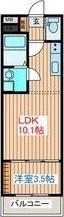GRAND SOLEIL手倉田（303） 間取り図画像