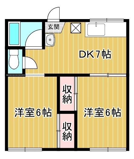 桜ヶ丘ガーデン（201） 間取り図画像