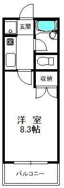 ハイマート小松島（108） 間取り図画像