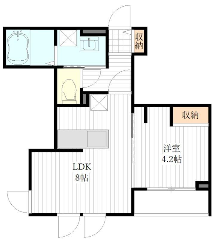 カンターレ　宮城の萩（202） 間取り図画像