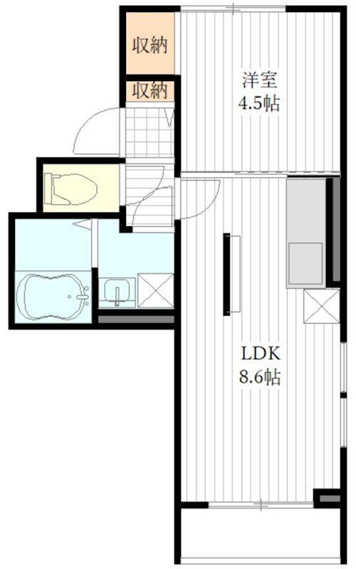 カンターレ　宮城の萩（203） 間取り図画像