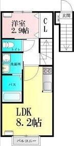 プレミアムホワイト（202） 間取り図画像