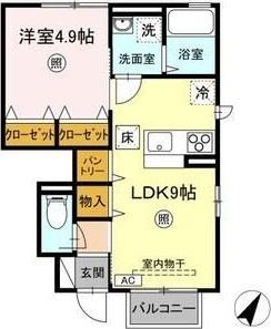 エクセル（103） 間取り図画像