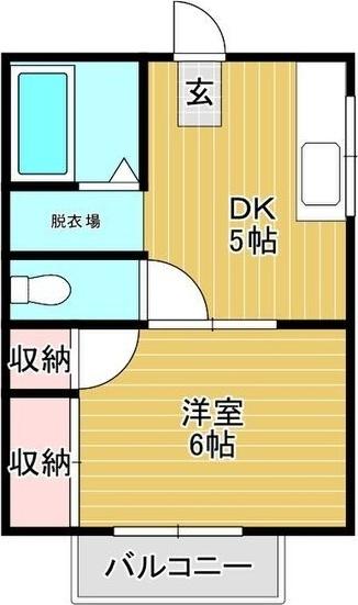 シティハイツ小島（201） 間取り図画像