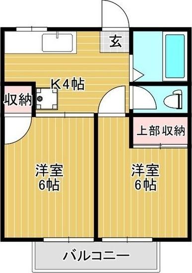 シティハイツ小島（203） 間取り図画像