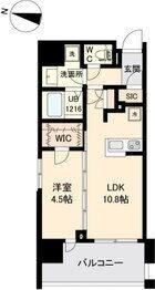 グランカーサ仙台晩翠通（1102） 間取り図画像
