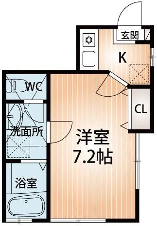 クレシエンテ（203） 間取り図画像