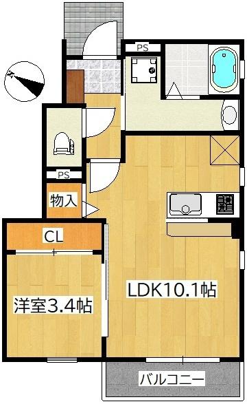  間取り図写真