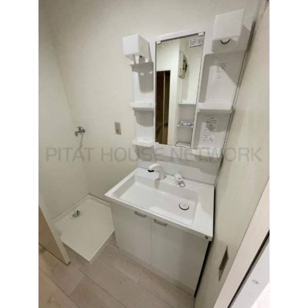 新設独立洗面化粧台