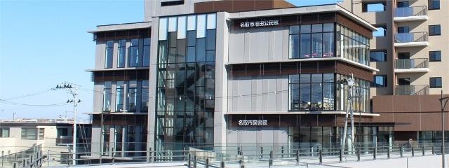 名取市図書館：1126m