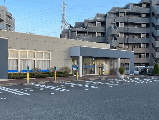 七十七銀行富沢支店：617m