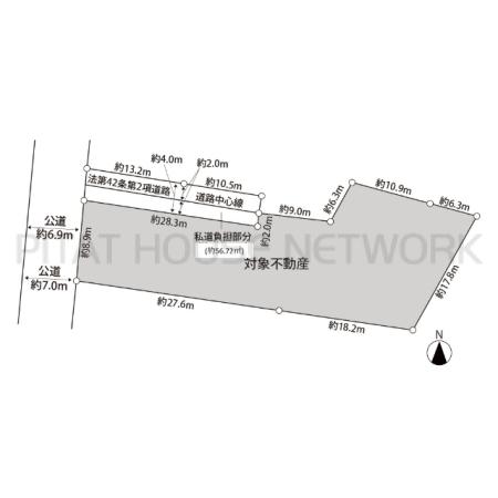 売地（宮城県仙台市　青葉区）仙台市地下鉄東西線 「大町西公園」駅 徒歩14分