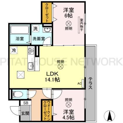  間取り図写真