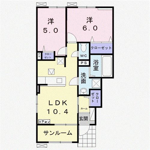 ブリーズ　ヒルズ（101） 間取り図画像