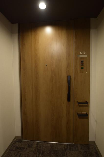 プラウドタワー岡山 玄関