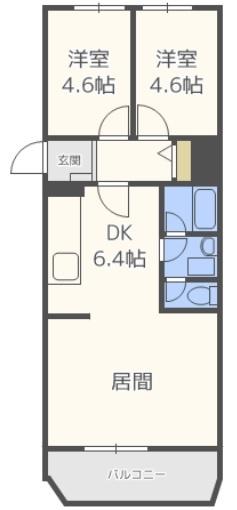 南26条ハウス 間取り図画像