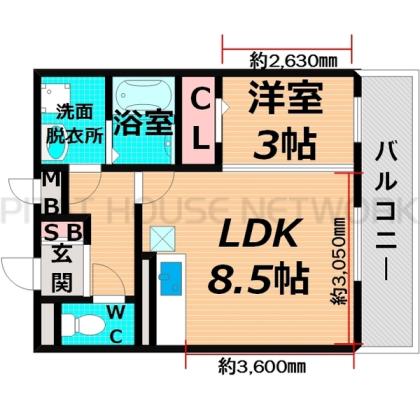  間取り図写真