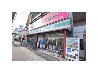 ローソンストア100城東古市店：317m