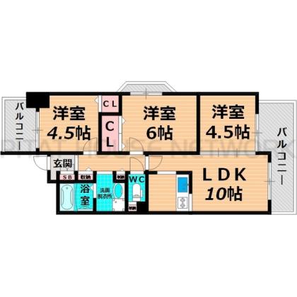  間取り図写真