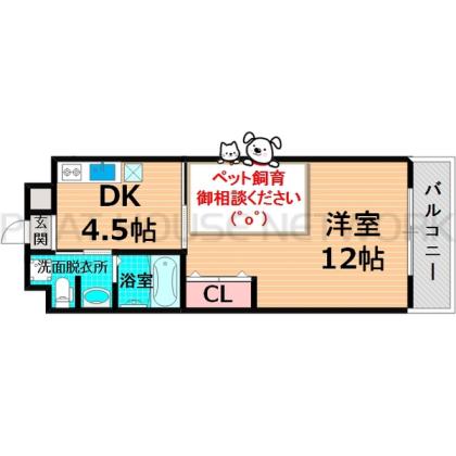  間取り図写真
