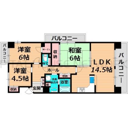  間取り図写真