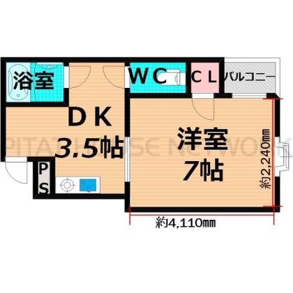  間取り図写真