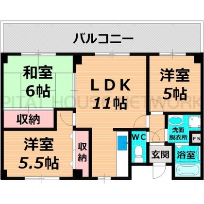  間取り図写真