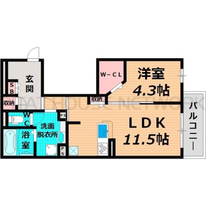  間取り図写真