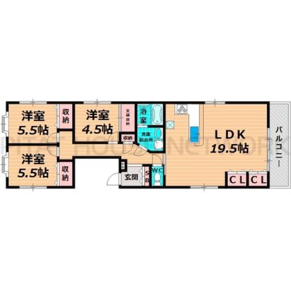  間取り図写真