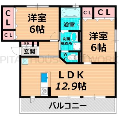  間取り図写真