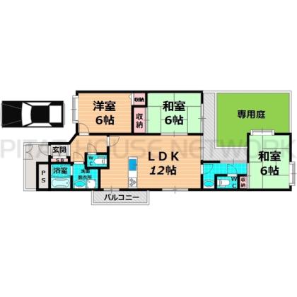  間取り図写真