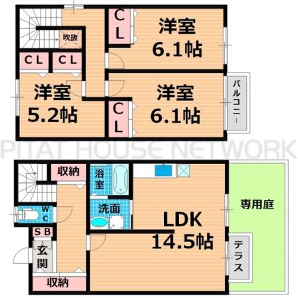  間取り図写真